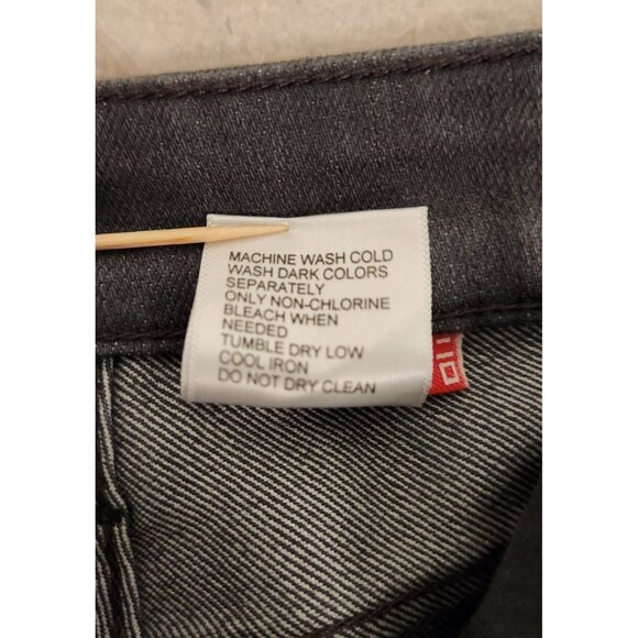 Uniqlo Skinny Jeans Stretch Dark Gray Womens Size 0 (28x30) NWOT - Picture 13 of 14